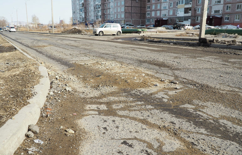 комсомольск на амуре дороги флюгер ямы ремонт ленина