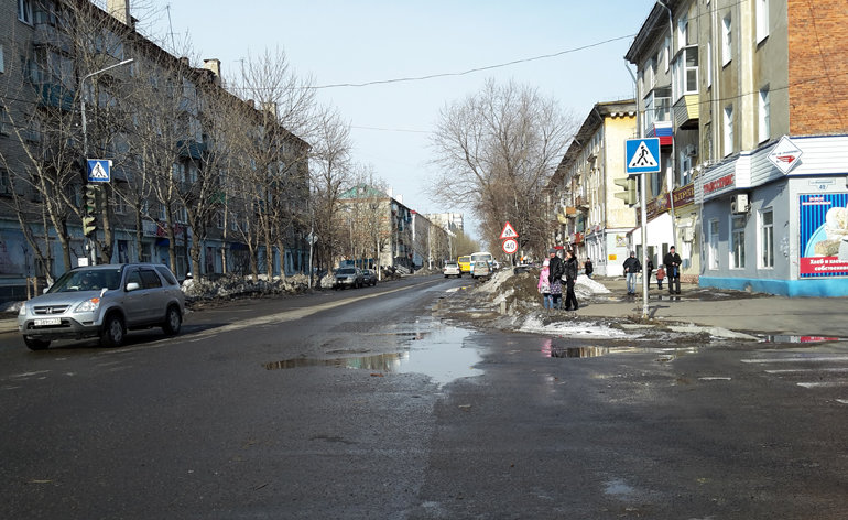 комсомольск на амуре дороги флюгер ямы ремонт вокзальная