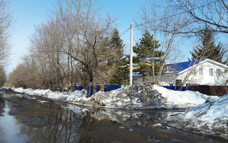 комсомольск на амуре дороги флюгер ямы ремонт парижская коммуна