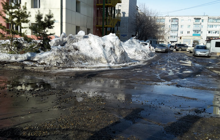 комсомольск на амуре дороги флюгер ямы ремонт васянина