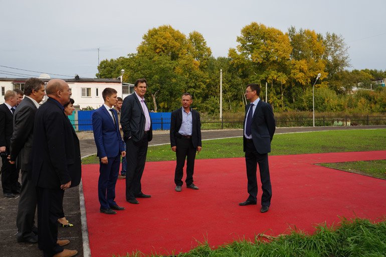 новости спорт образование школа стадион комсомольск на амуре строительство флюгер fluger